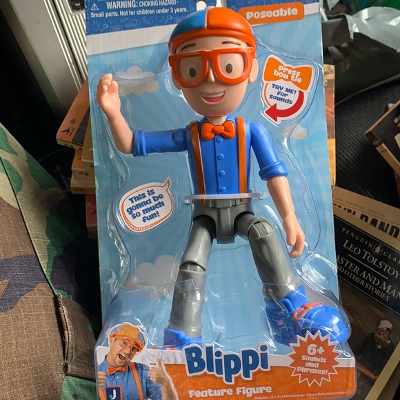 NEW Poseable Blippi feature figure - Picture 1 of 2